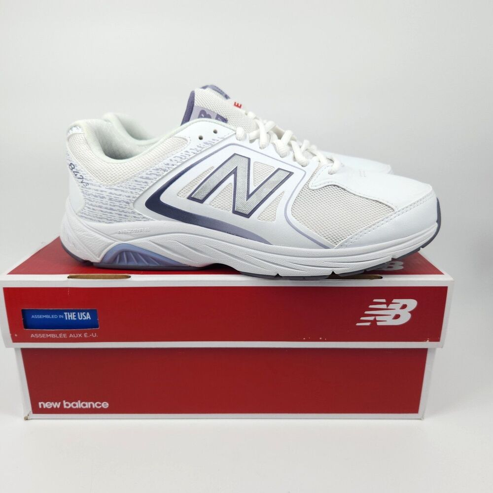 New Balance 847 V3 Shoes Women's Size 10 2E XWIDE WW847WT3 White Walking